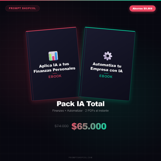 Pack IA Total — Finanzas + Automatizar