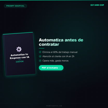 Como Automatizar tu Empresa con IA Antes de Contratar