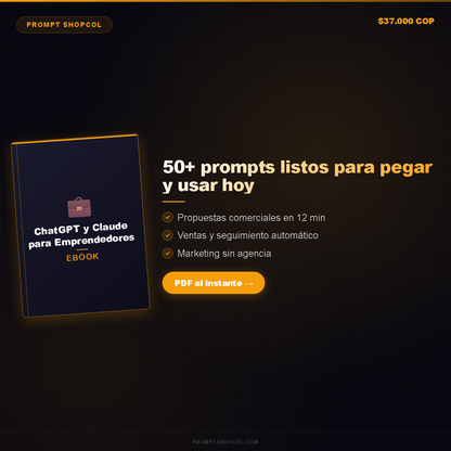 ChatGPT y Claude para Emprendedores